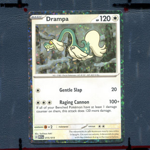宝可梦麦当劳联名PTCG活动收藏卡牌 老翁龙 M24-015 美版