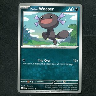 宝可梦 TCG 正版卡牌 英文版 同行之旅 乌波 JTG-093 美版