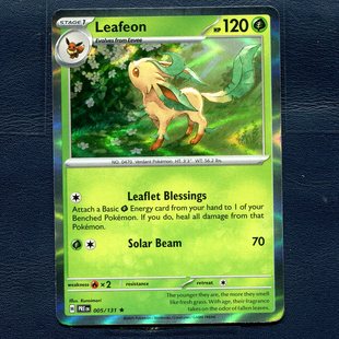 宝可梦 正版卡牌 单卡 英文版 棱镜进化 叶伊布 PRE-005 R 美版