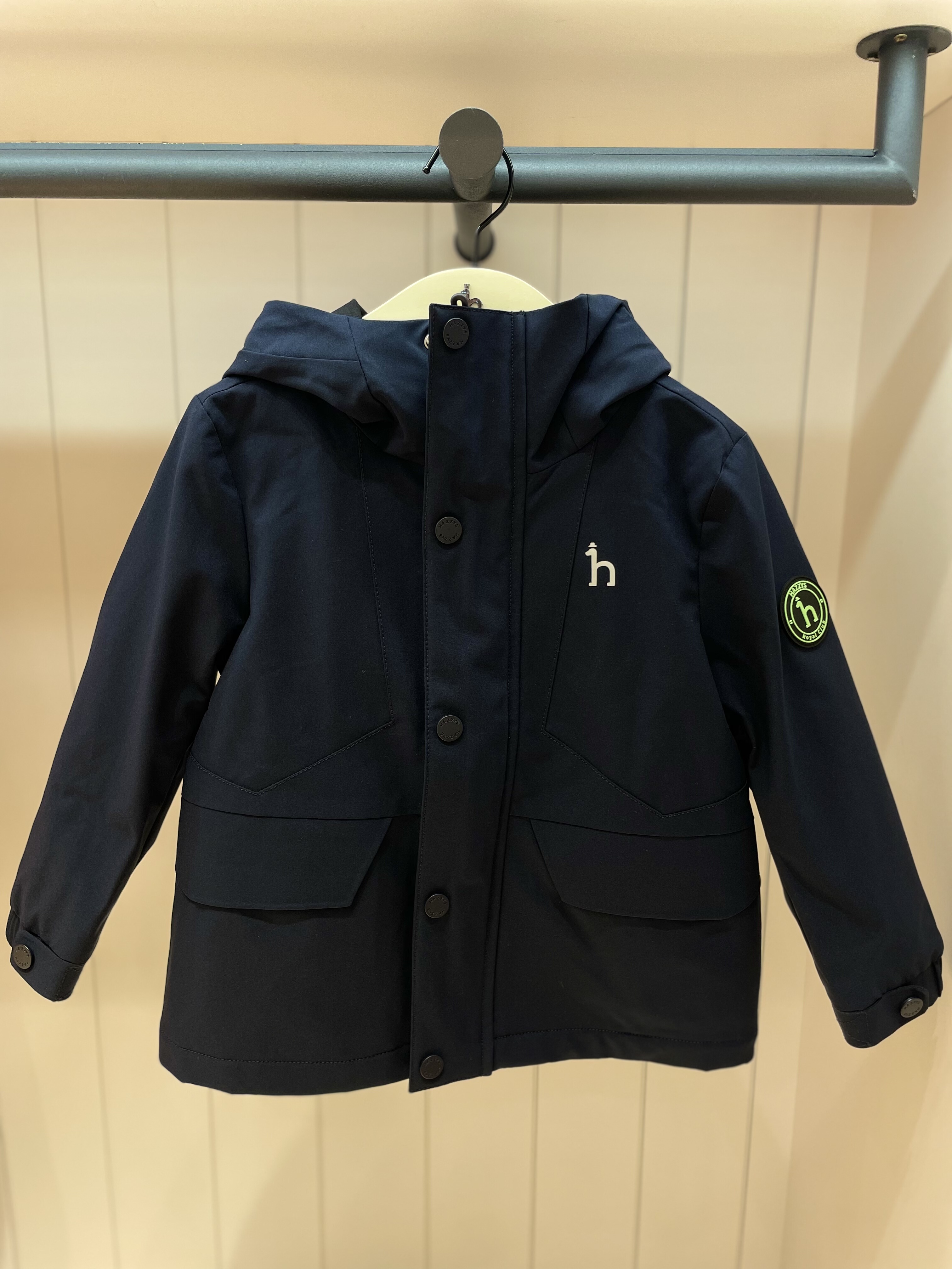 Hazzys 哈吉斯童装专柜同款 HZTQBD03CC014 25秋加绒外套不退不换