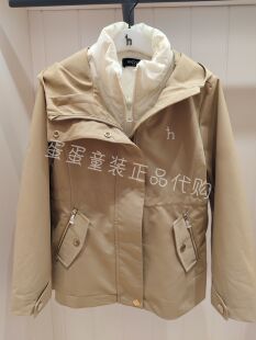 hazzys kids哈吉斯童装商场专柜可拆卸棉服HZSDGD04CM080