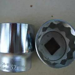 1/2DR梅花短套筒台湾NAN-YU套筒手动套筒1/2*22mm