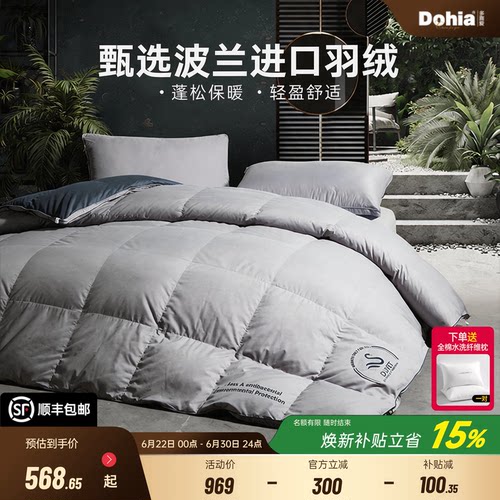 多喜爱波兰进口鸭绒羽绒被