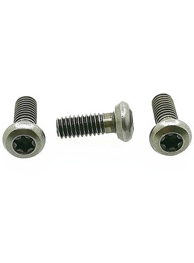 高强度梅花螺丝刀杆螺丝M4*10(12.5总长）非标刀把螺钉伊斯卡螺钉