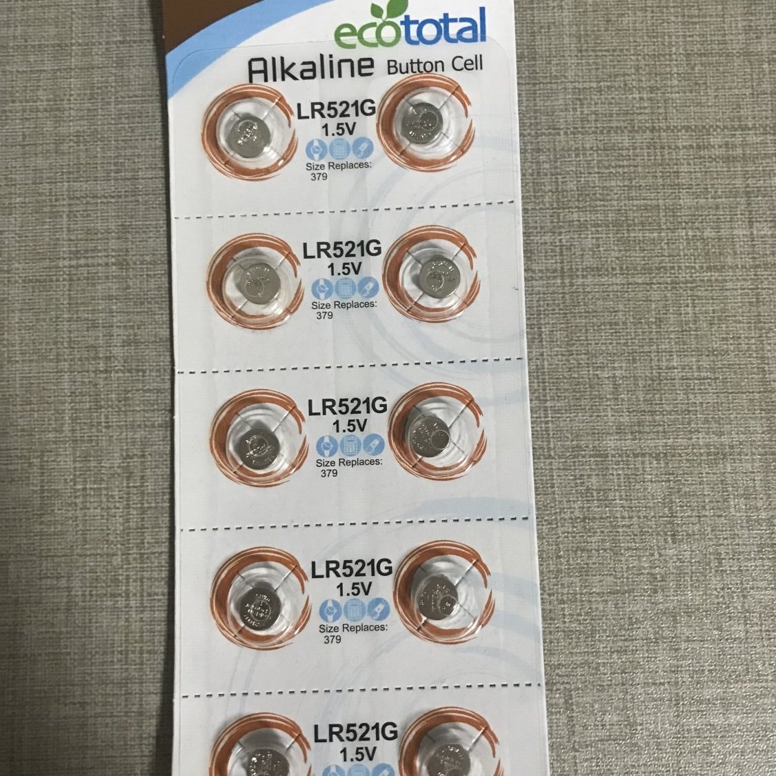 2粒金力电池goldenpower LR521GH1.5V 379 SR521SW ag0 L521 Lr50
