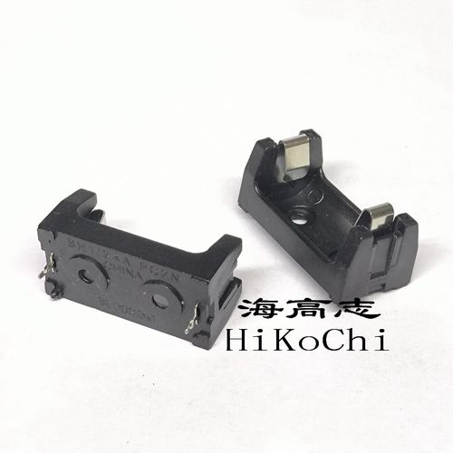电池盒1/2AA 14250插件BS1/2AA电池座弹片6S-1/2AA