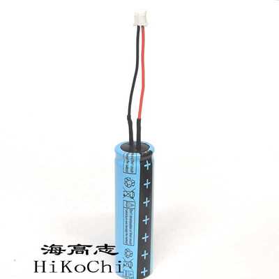 电容式3.7V可充锂电池带插头
