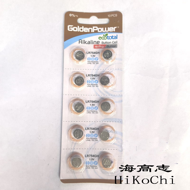 金力LR754GH1.5V纽扣电池