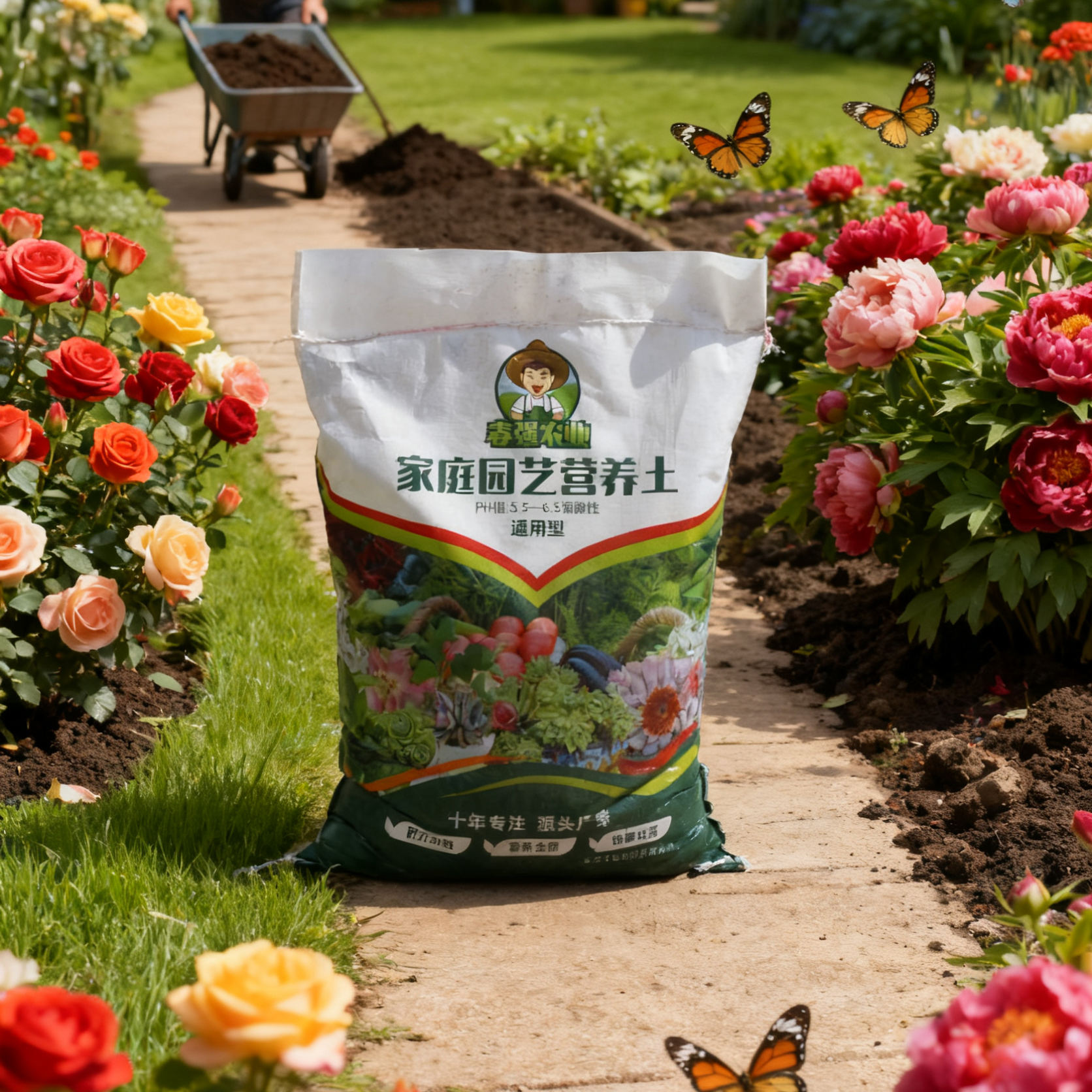 盆栽营养土花土种植土透气专用家用种菜专用基质养花种花介质