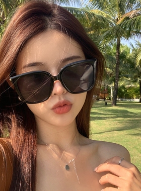 防紫外线方形韩版男女潮墨镜