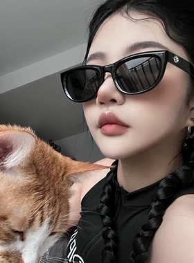 太阳镜椭圆潮男女时尚