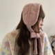 韩系针织麻花头巾女冬季 加厚保暖防寒耳罩骑行百搭耳套耳暖潮可爱