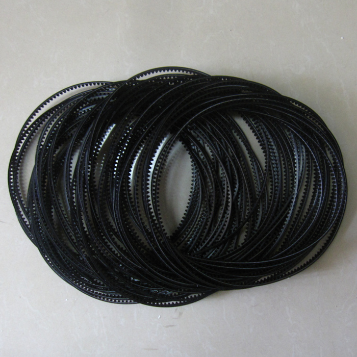 连续封口机齿形带 598mm外齿 600mm黑色双面齿 630mm双面齿导向带