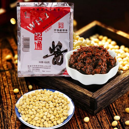 云南万和昭通酱150g袋装