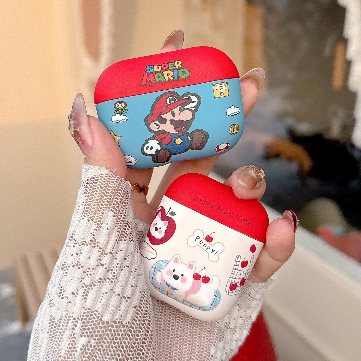 马里奥西高地适用苹果airpods4硅胶耳机壳airpodspro3耳机保护套airpods3耳机保护壳pro2耳机套2代卡通情侣款,3C数码配件,耳机保护套,淘宝优惠券,粉丝福利购,淘宝优惠卷