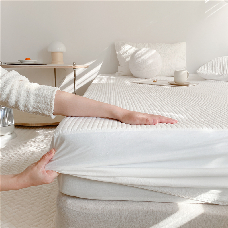 简约ins韩风绗缝可直接三件套