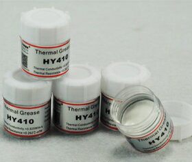 HY410 导热胶 电脑散热硅胶 CPU硅脂硅胶 散热膏 导热膏 10g装