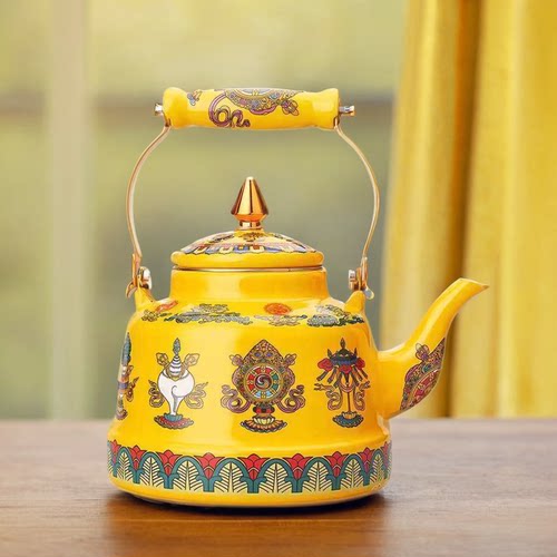 酒店专用蒙餐复古民族风烧水壶