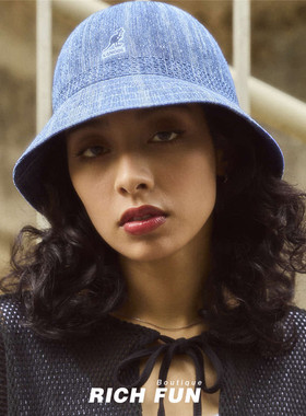 KANGOL COLOR BURST VENTAIR CASUAL袋鼠新品网眼透气休闲渔夫帽