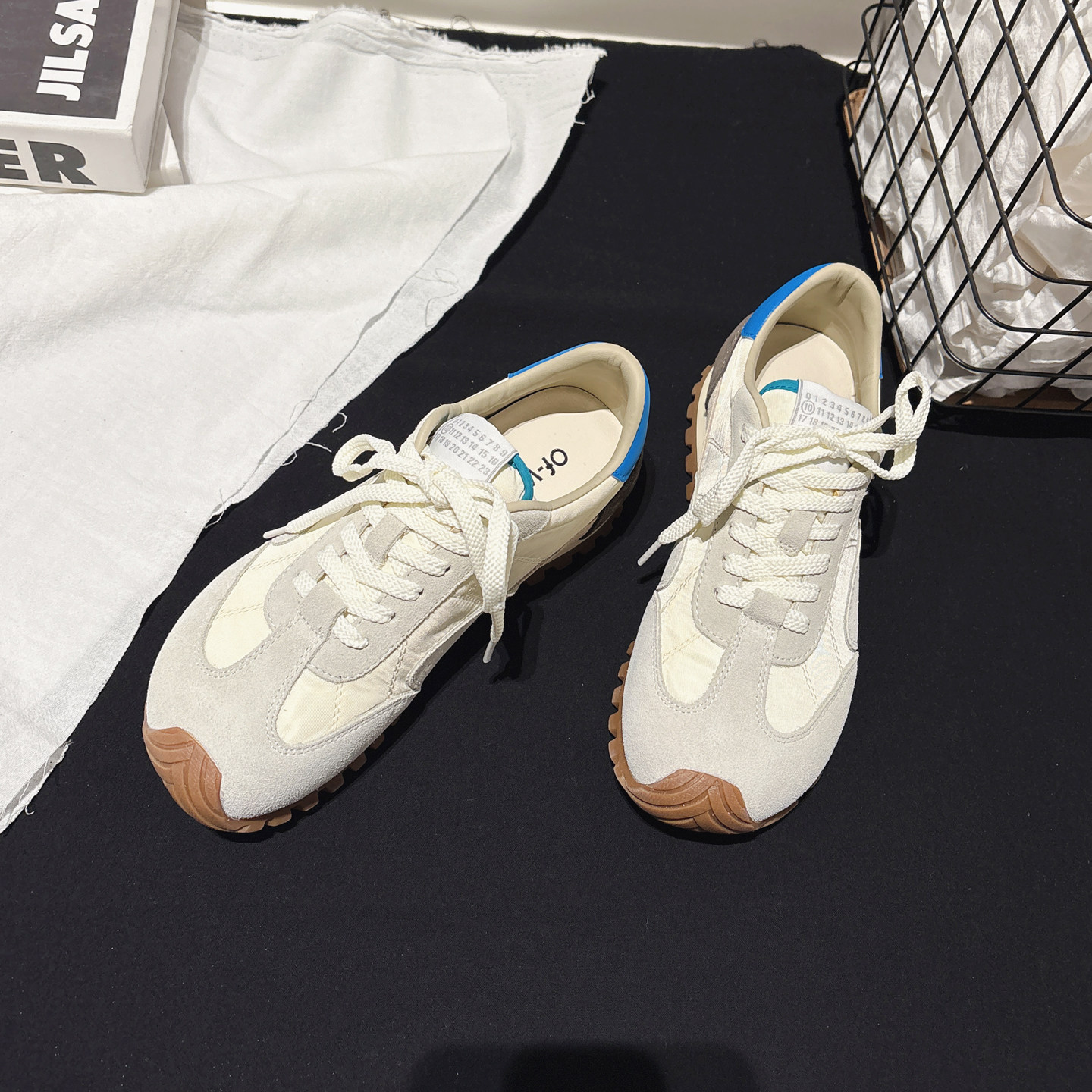 多巴胺~超软皮布拼接平底德训鞋女配袜子休闲鞋时尚百搭运动鞋ins,女鞋,时尚休闲鞋,淘宝优惠券,粉丝福利购,淘宝优惠卷