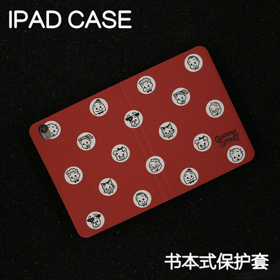 吉尔波点ipad7/8/9苹果保护套2024款Air4/5/6外壳22pro11平板壳iPad10.2/10.5书本皮套Air3硅胶笔槽mini5/6/7