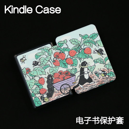 猫咪Kindle保护套手持硬壳Paperwhite4/3/2硬新款kpw6/5青春版kinddel558入门版咪咕版X软壳电子书958软