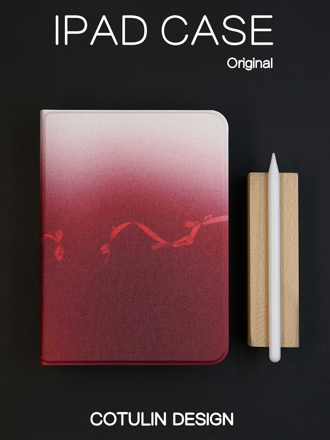 丝带ipad7/8/9苹果保护套2024款Air4/5/6皮套22pro11平板壳iPad10.2/10.5书本三折Air3硅胶笔槽mini5/6/7防摔
