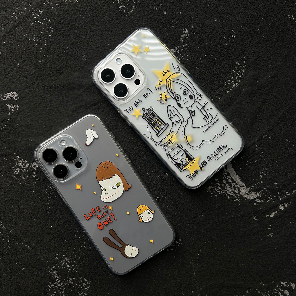星星NANA苹果手机壳15/16壳新款亚克力iPhone13/14promax防摔透明iphone11/12pro个性软壳保护套