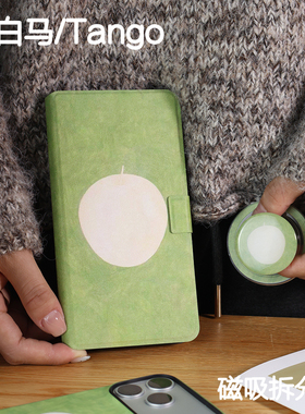 浅草文石小白马P6保护套小彩马6pro磁吸拆分掌阅tango清水壳汉王clear mobile皮套palma/kant休眠大我hibreak