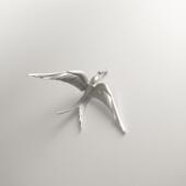 BLUE GLOW设计师原创首饰燕子925纯银实心小众礼物男女情侣胸针