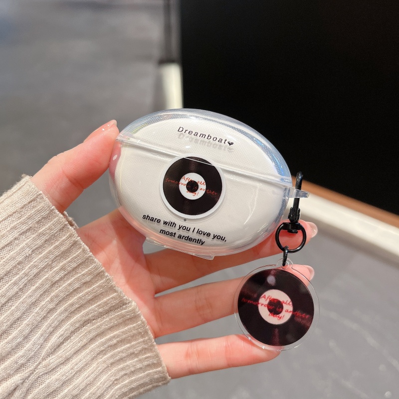 适用于OPPOEnco Free4保护套丹拿版透明oppoencofree4无线蓝牙耳机壳小众软盒一加buds4卡通新款TPU分体壳