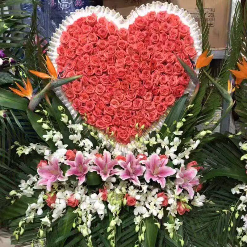上海同城丧事白事祭奠龙华宝兴宝山殡仪馆追悼会鲜花花圈
