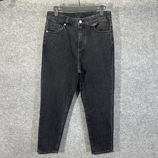 水洗休闲合体宽松锥形直筒长裤 G家男装 时尚 2025秋冬新款 厚 牛仔裤