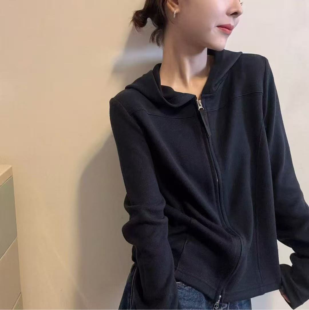 31013/连帽修身显瘦拉链开衫外套-jqb-10.19