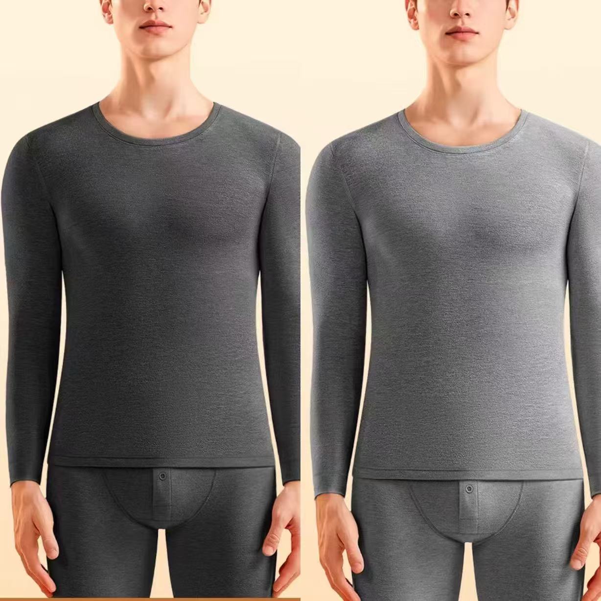 8556/男士冬季弹力修身保暖内衣套装-029-11.6