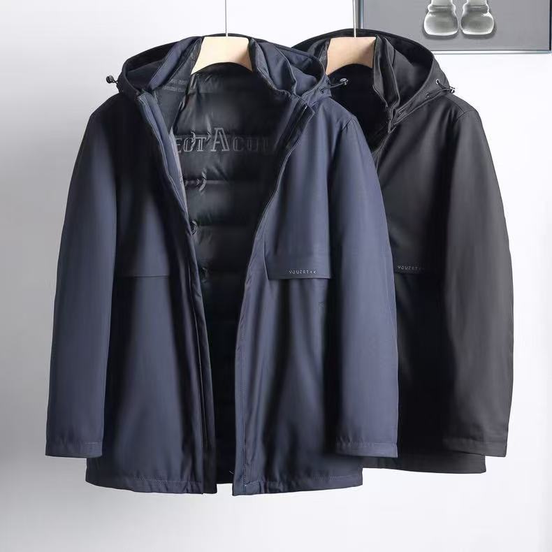 A26/男士三合一鹅绒服外套-hc-11.26