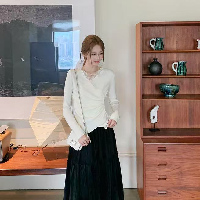 25B37/秋冬百搭褶皱收腰抓绒打底-is-【少量清仓】1.24