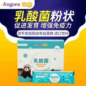 安格鲁安哥鲁宠物貂雪貂调理肠胃增加免疫力貂用乳酸菌颗粒20g