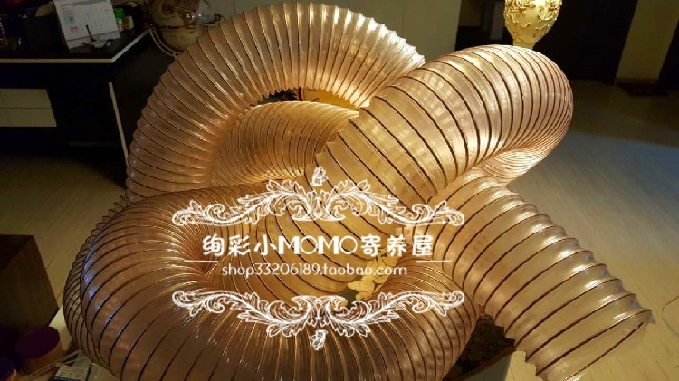 宠物雪貂 玩具 超耐用 食品级 无异味 PE胶钢圈管道隧道 1米