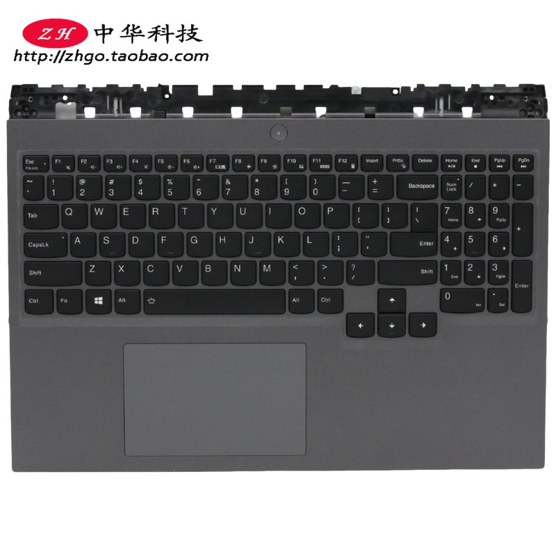 适用联想R9000P2021 Legion5 Pro 16ACH6H C壳键盘外壳5CB1C14884