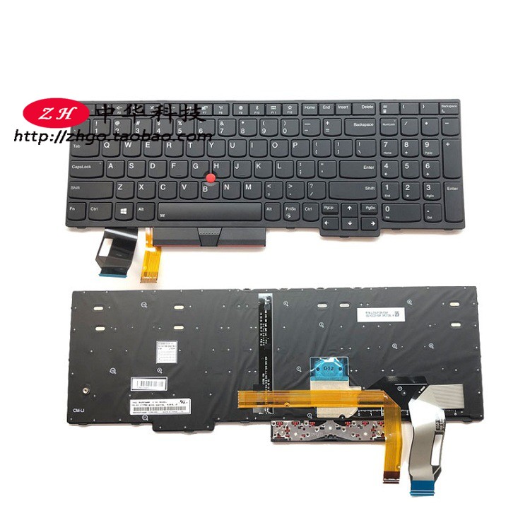 ThinkpadT590 T595 L590 L595 P53 S P72 P73键盘英文带背光