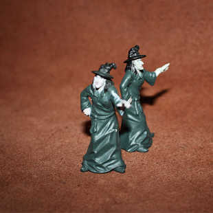 人偶模型 法师 儿童玩具 魔法师 女巫师 迷你微拍人物摆件 safari