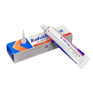 卡夫特K-5911B有机硅密封胶 常温固化脱醇型硅橡胶 黑色膏状