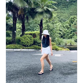 降温亚麻清凉舒服显腿长短裤 TANG 亚麻短裤 随性穿 TOWN 自制