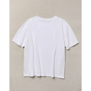 TOWN 圆领宽松短袖 不费力 简约休闲高支全棉 T恤 松弛感 TANG