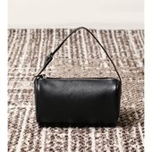 TANG 手提单肩斜挎包包 立体有型笔筒包 TOWN 头层牛皮mini小包