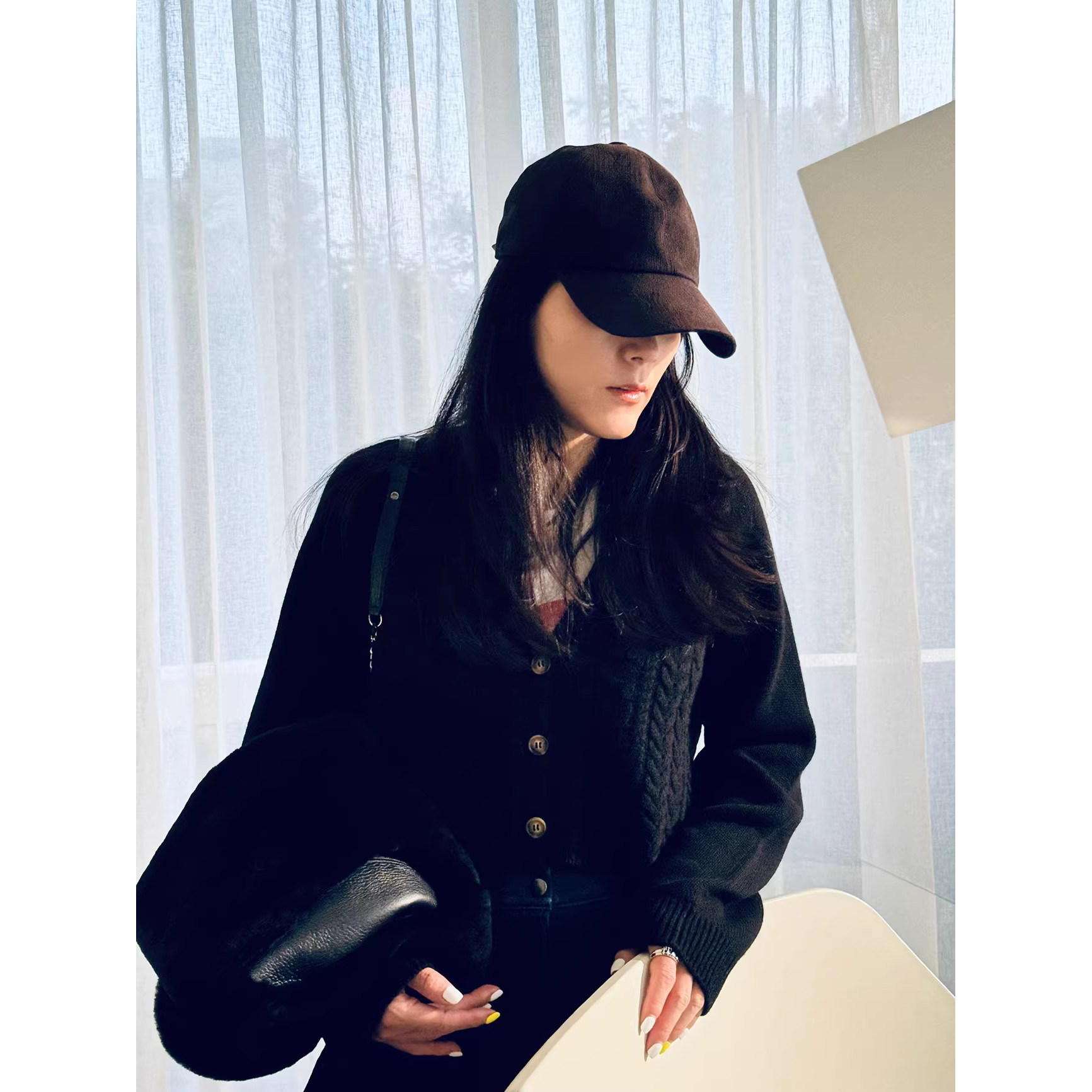 自制 TANG TOWN重磅100%纯山羊绒 笈致温暖 百搭复古绞花开衫秋冬,女装/女士精品,毛针织衫,淘宝优惠券,粉丝福利购,淘宝优惠卷