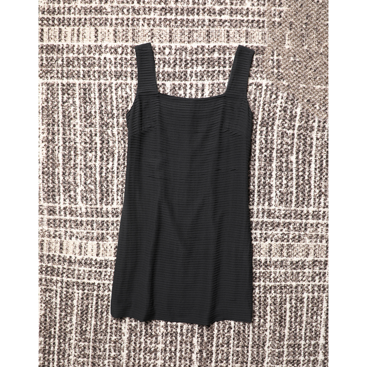 TANG TOWN自制 层层律动立体褶皱 重工耗时耗料40姆米真丝背心裙