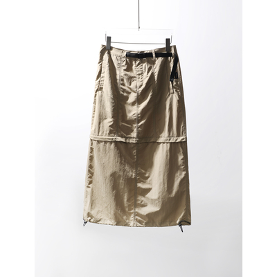 TANG TOWN轻户外休闲 干爽轻盈防水舒适百搭工装半裙/可脱卸长裙