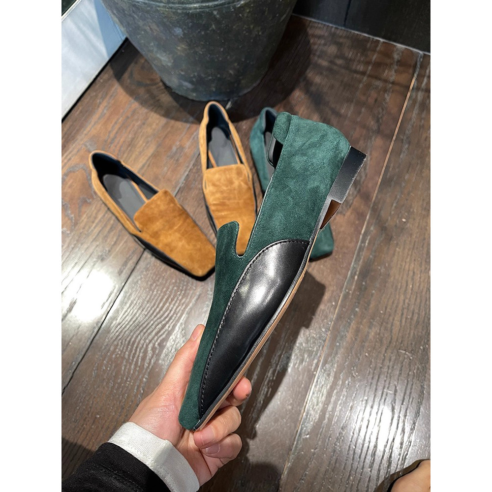 汤汤2004好穿不累撞色百搭舒适乐福鞋女时髦平底鞋,女鞋,浅口单鞋,淘宝优惠券,粉丝福利购,淘宝优惠卷